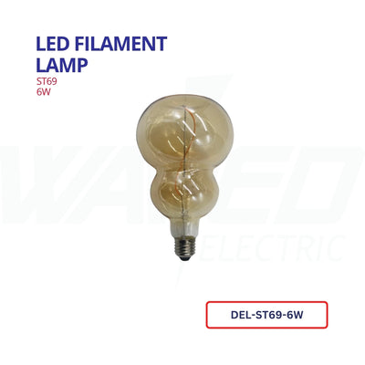 Led Filament Lamp - ST69 - 6W
