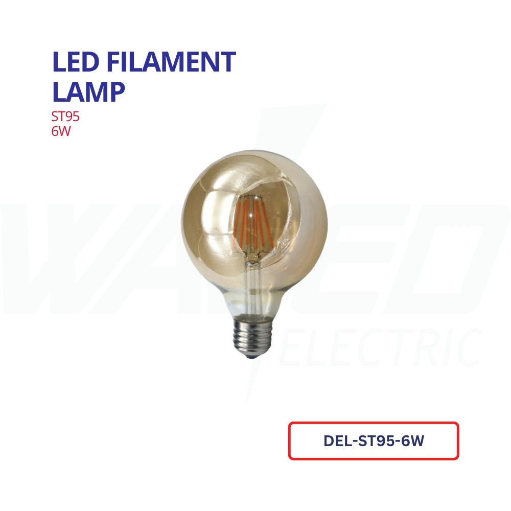 Led Filament Lamp - St95 - 6W