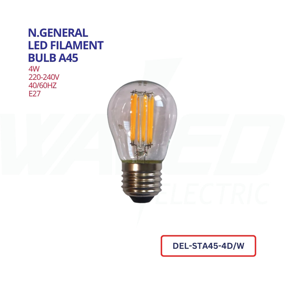 LED FILAMENT BULB - A45 - 4W