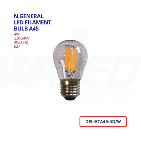 LED FILAMENT BULB - A45 - 4W