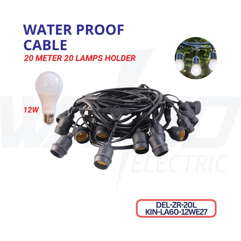 String Light - 20 meter - 20 Lamps
