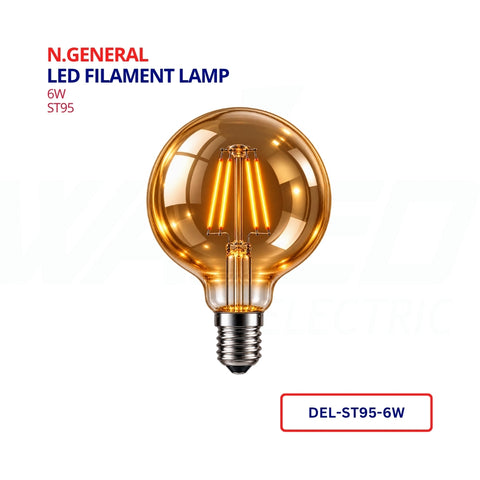Led Filament Lamp - St95 - 6W