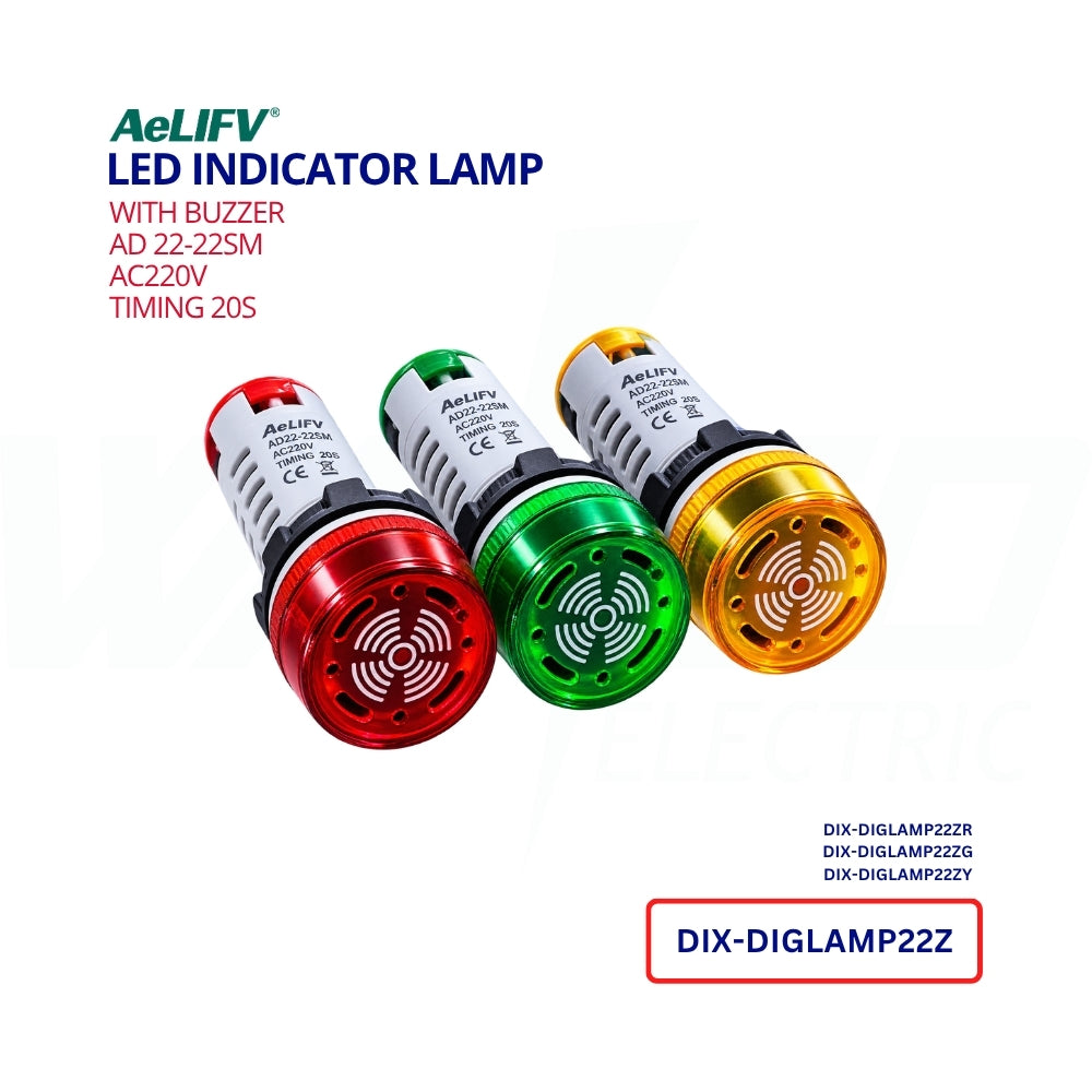 Led Indicator Lamp - With Buzzer