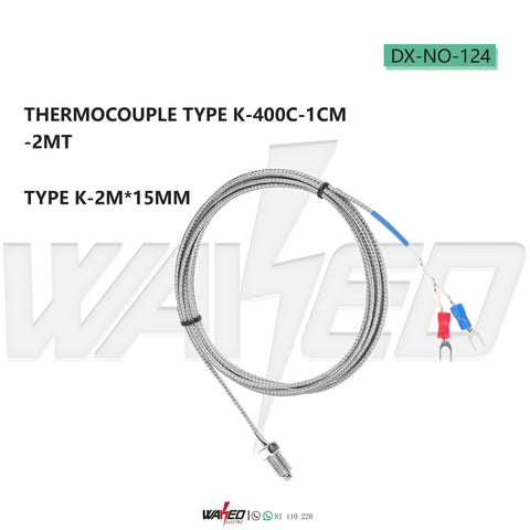 Thermocouple Type K - 400C - 1CM