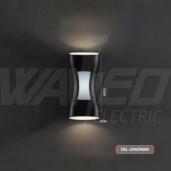 Outdoor LED Wall Light – Black