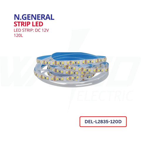 N.GENERAL 12V LED Strip Light - 120L – 120D