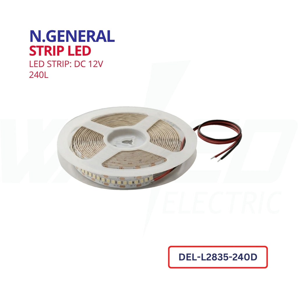 N.General 12V LED Strip Light - 240L