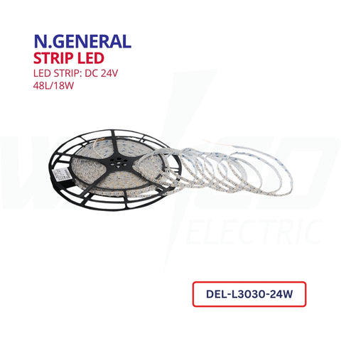 N.General 24V LED Strip Light - 48L - 18W