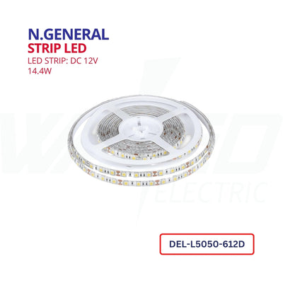 N.General 12V LED Strip Light - 14.4W
