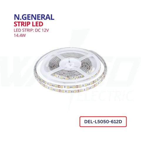 N.General 12V LED Strip Light - 14.4W