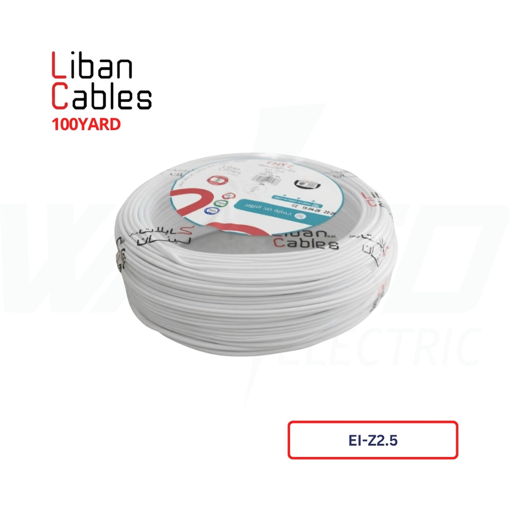 LIBAN CABLES Z2.5 Single Core Cable – 2.5mm²