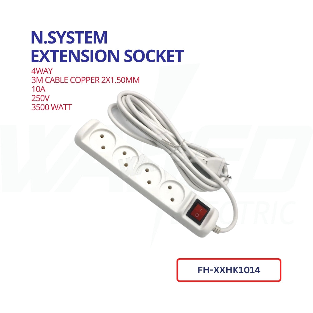 Extension Socket - 4Way