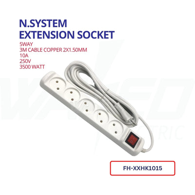 Extension Socket  - 5Way