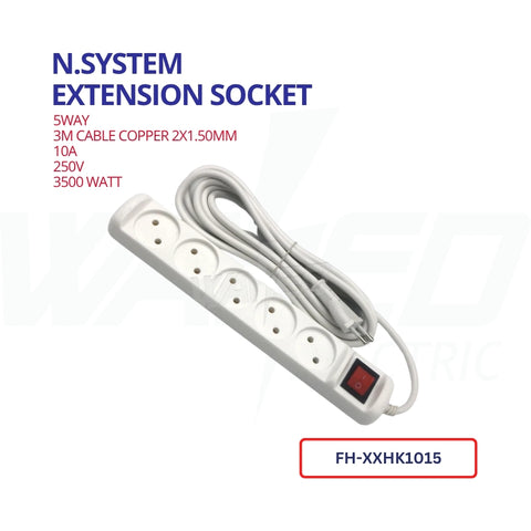 Extension Socket  - 5Way