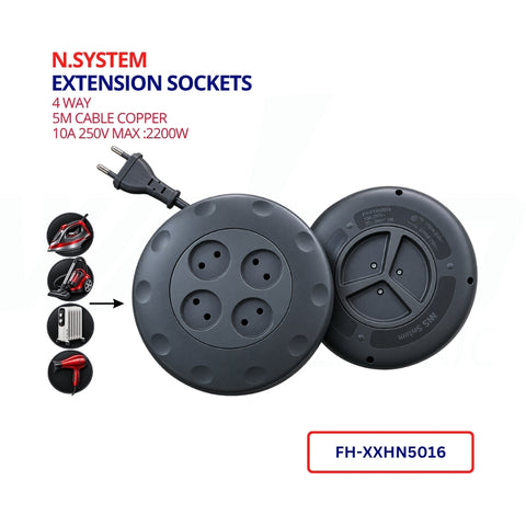 Extension Sockets - 4 Ways