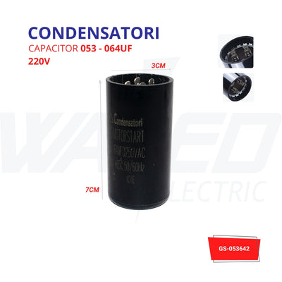 Motor Start Capacitor - 64UF