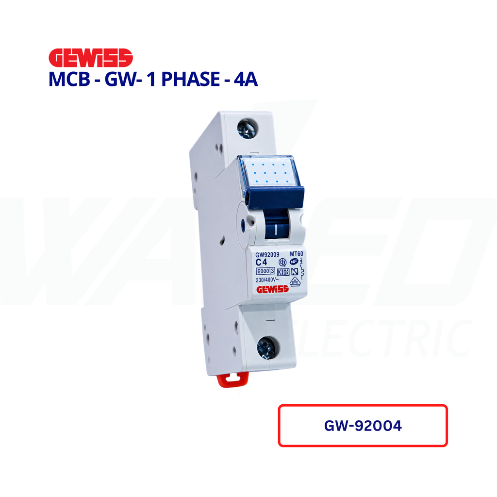 MCB - GW- 1 PHASE - 4A