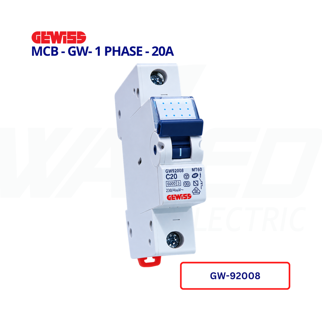 MCB - GW- 1 PHASE - 20A