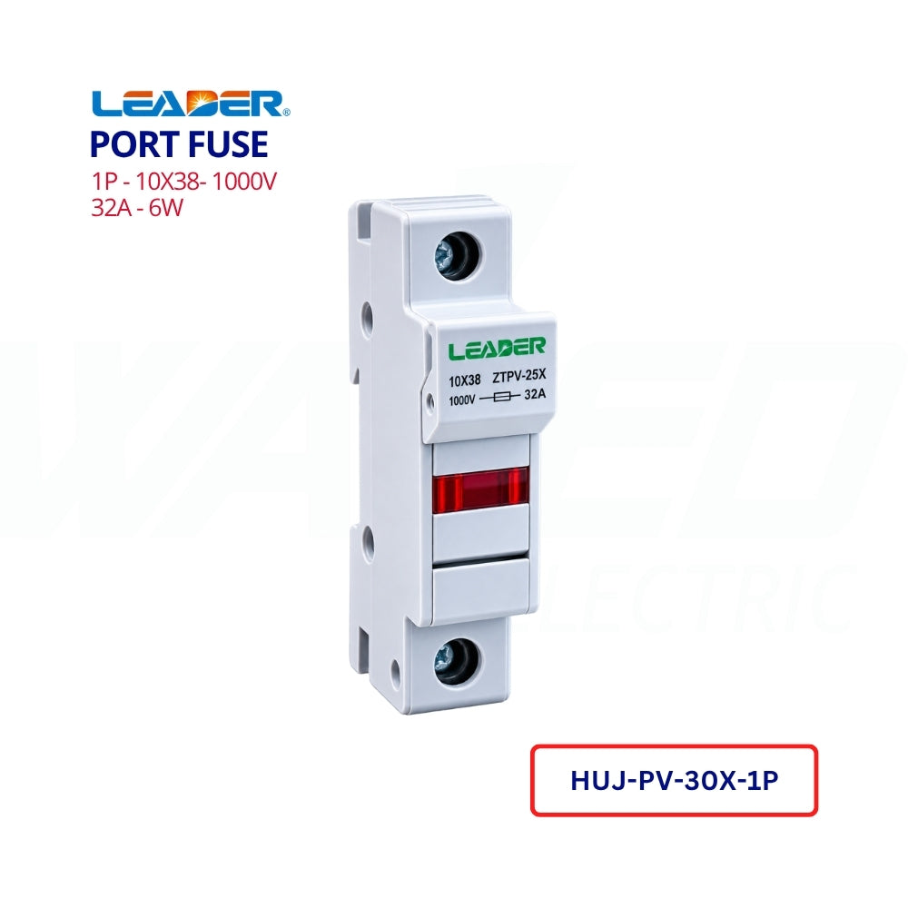 Port Fuse - 1P - 10X38- 1000V - LEADER