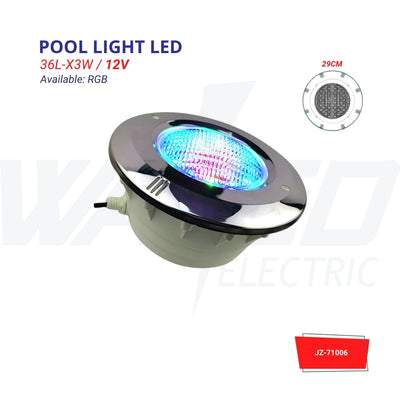 Pool Light - 3W -12v - RGB