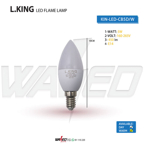Led Flame Lamp - 5Watt