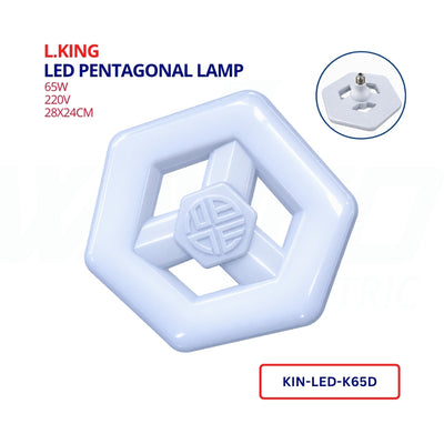 Led Pentagonal Lamp - 65w