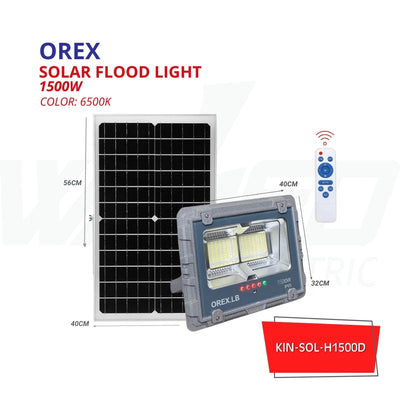 Solar Flood Light - 1500w - OREX.LB