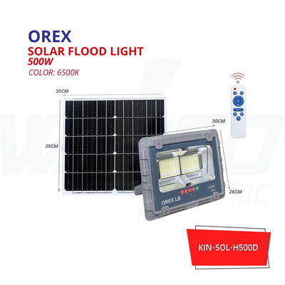 Solar Flood Light - 500w - OREX.LB