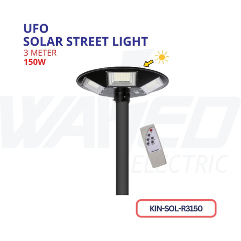 UFO Solar Street Light For Garden Landscape - 150W