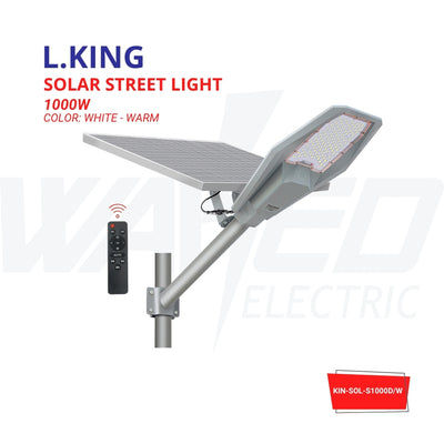 SOLAR STREET LIGHT- 1000W - L.KING