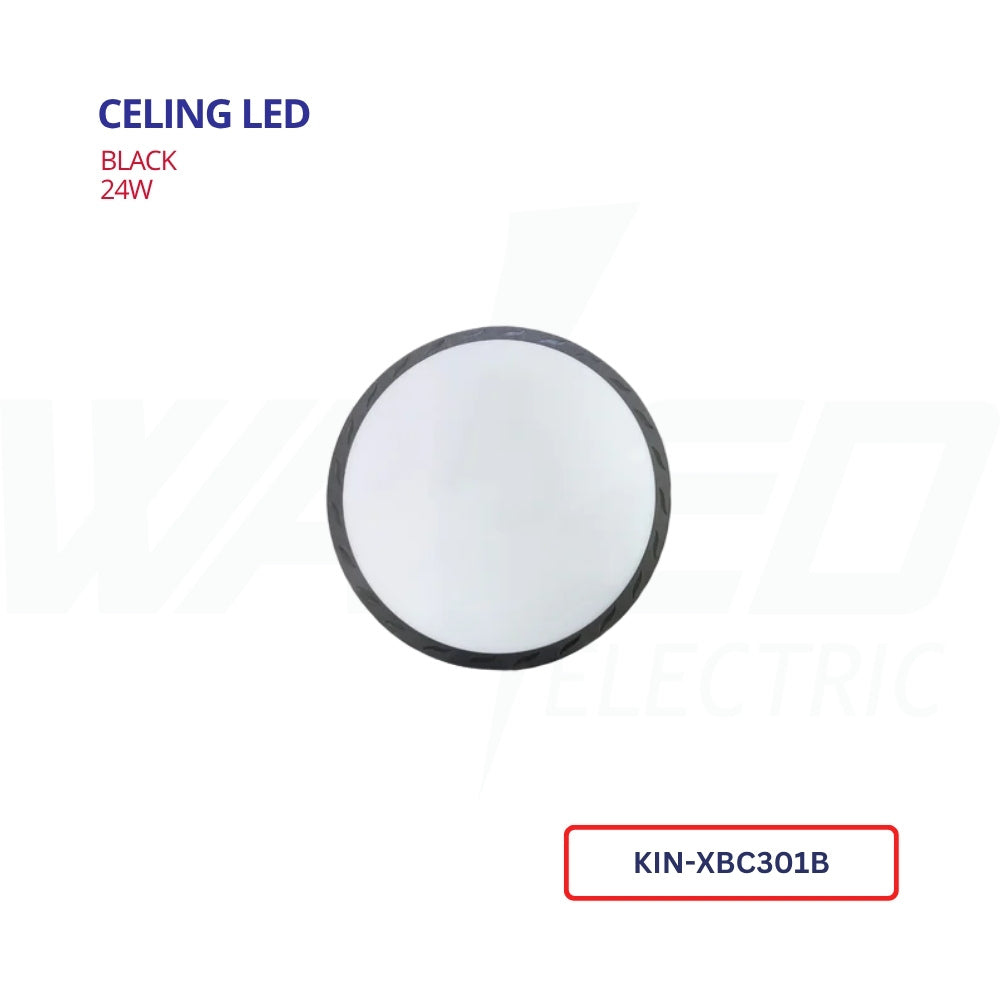 CEILING LED - ROUND - Black