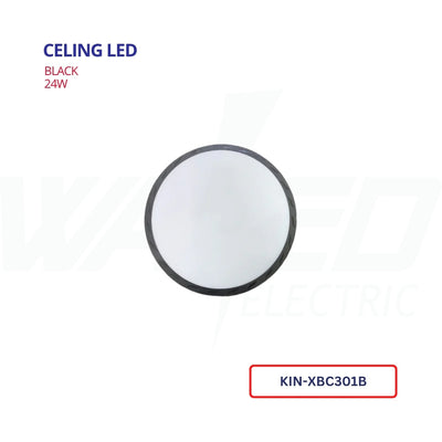 CEILING LED - ROUND - Black