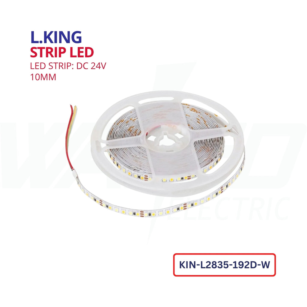 L.KING 24V LED Strip Light - 10mm – 192D