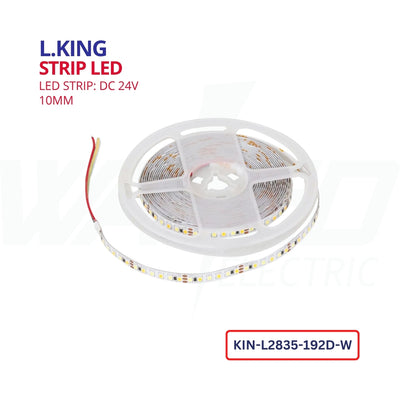 L.KING 24V LED Strip Light - 10mm – 192D