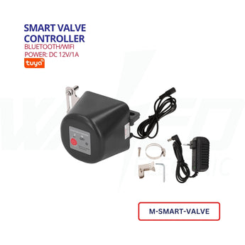 Smart Wi-Fi Motorized Water Valve with Manual Override