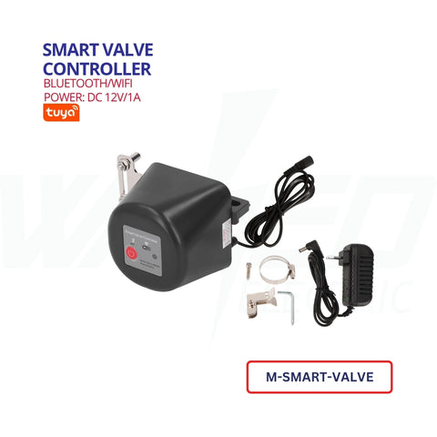 Smart Wi-Fi Motorized Water Valve with Manual Override
