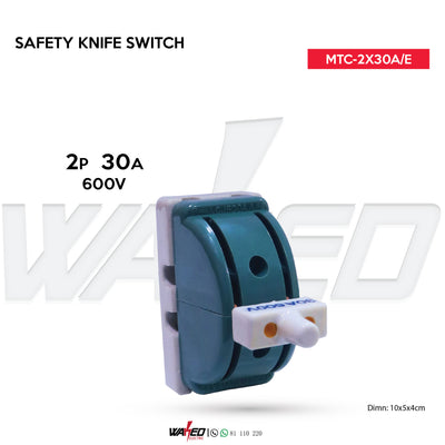 Safety Knife Switch - 2P 30A