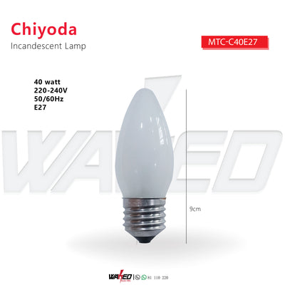 Incandescent Lamp - 40w - CHIYODA