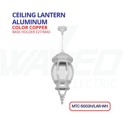 Ceiling Lantern - Aluminum - Copper
