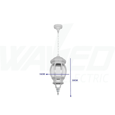 Ceiling Lantern - Aluminum - Copper