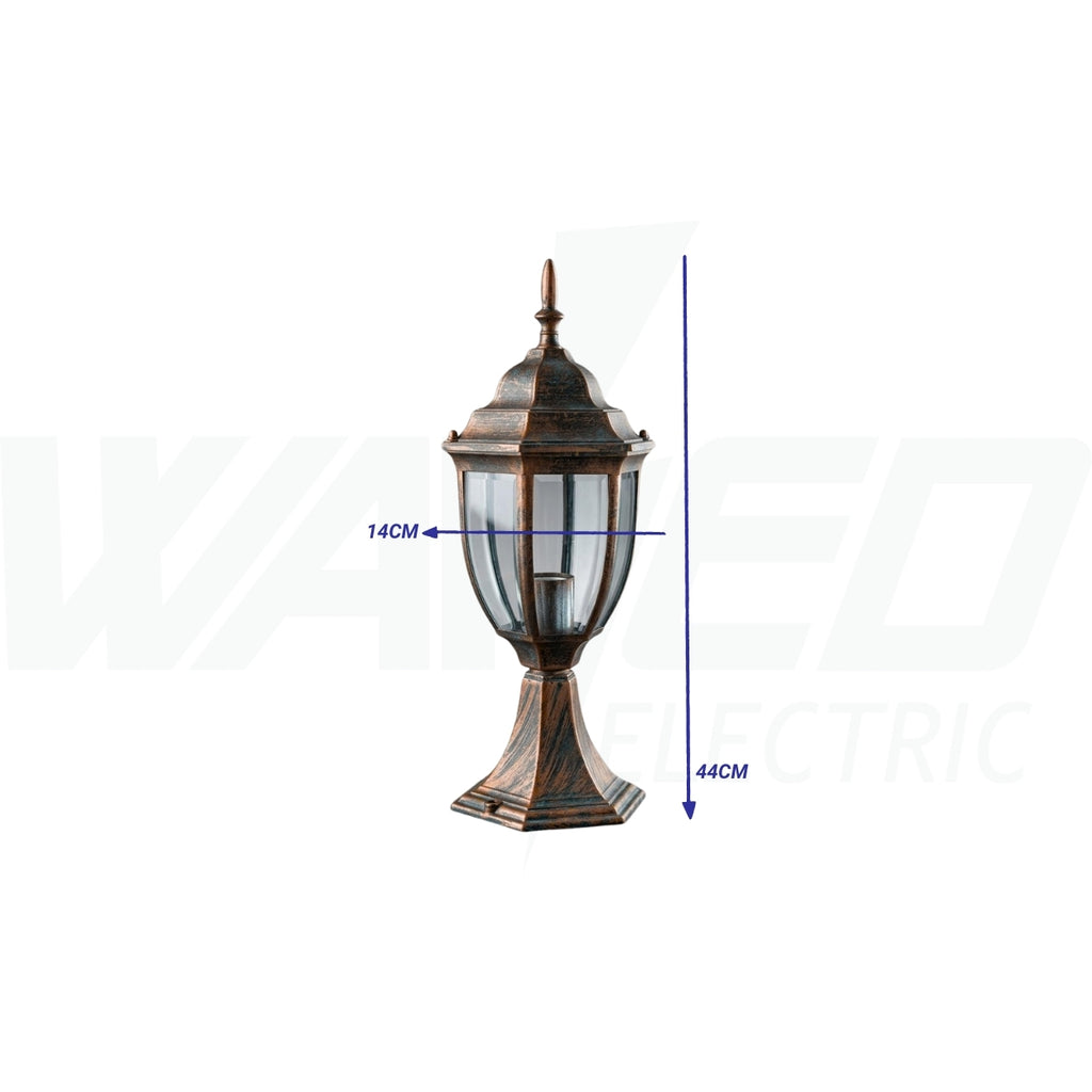 Classeic Waterside Outside Light - Copper