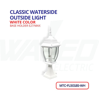 Classeic Waterside Outside Light -White
