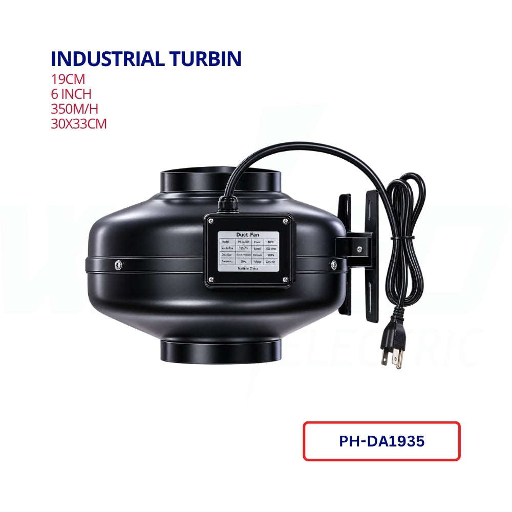 Industrial Turbin - 6 inch