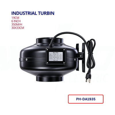 Industrial Turbin - 6 inch