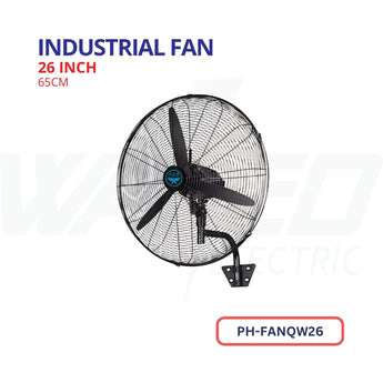 Wall Mounted Industrial Fan - 26Inch