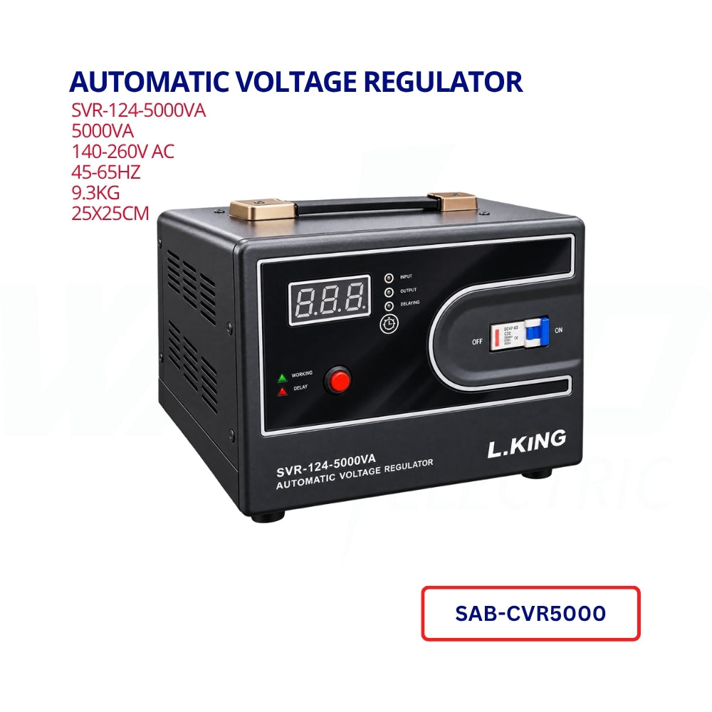 Automatic Voltage Regulator - 5000va - L.KING