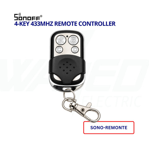 SONOFF 4-Key 433MHz RF Remote Controller