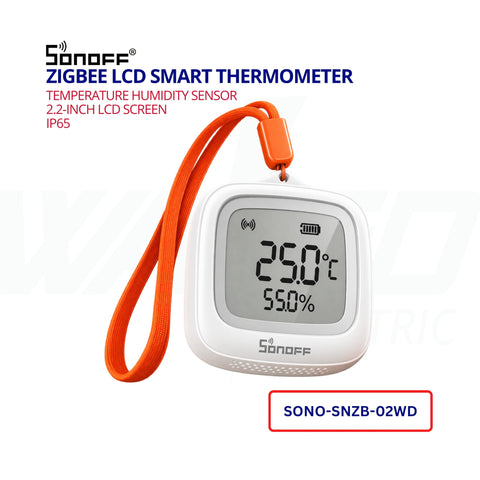 Zigbee Temperature & Humidity Sensor with LCD