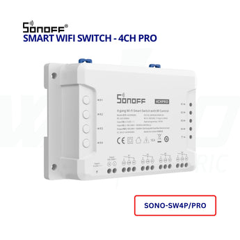 SONOFF 4CH Pro R3 – 4-Channel Wi-Fi Smart Switch with RF Control