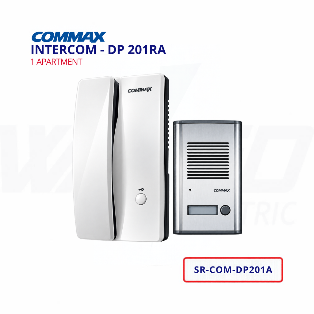COMMAX DP-201RA Audio Intercom – Single Apartment